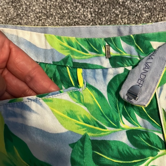 RARE Vintage GLORIA VANDERBILT High-Waisted Shorts Tropical Print - Womens 8 - Picture 5 of 8